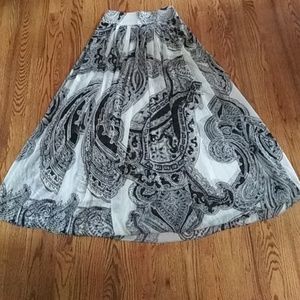 White House Black Market Maxi Skirt - Size 0